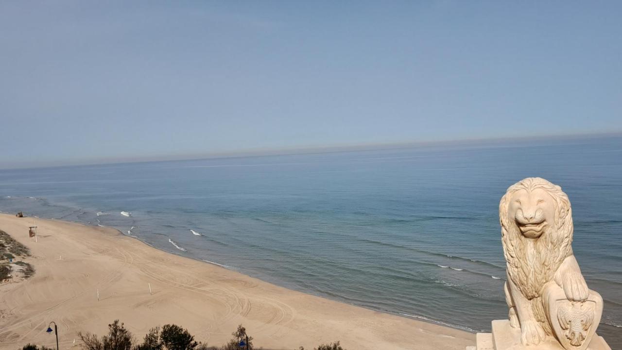 מגדלור קויירה Faro Cullera Primera Linea Playa Del Dosel מראה חיצוני תמונה